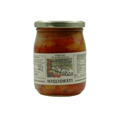 VERDURE IN AGRODOLCE (giardiniera)